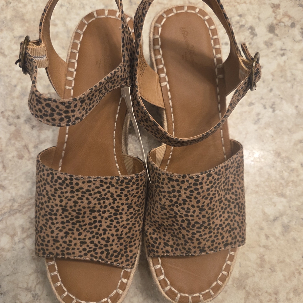 Leopard Print Women's Sandals
